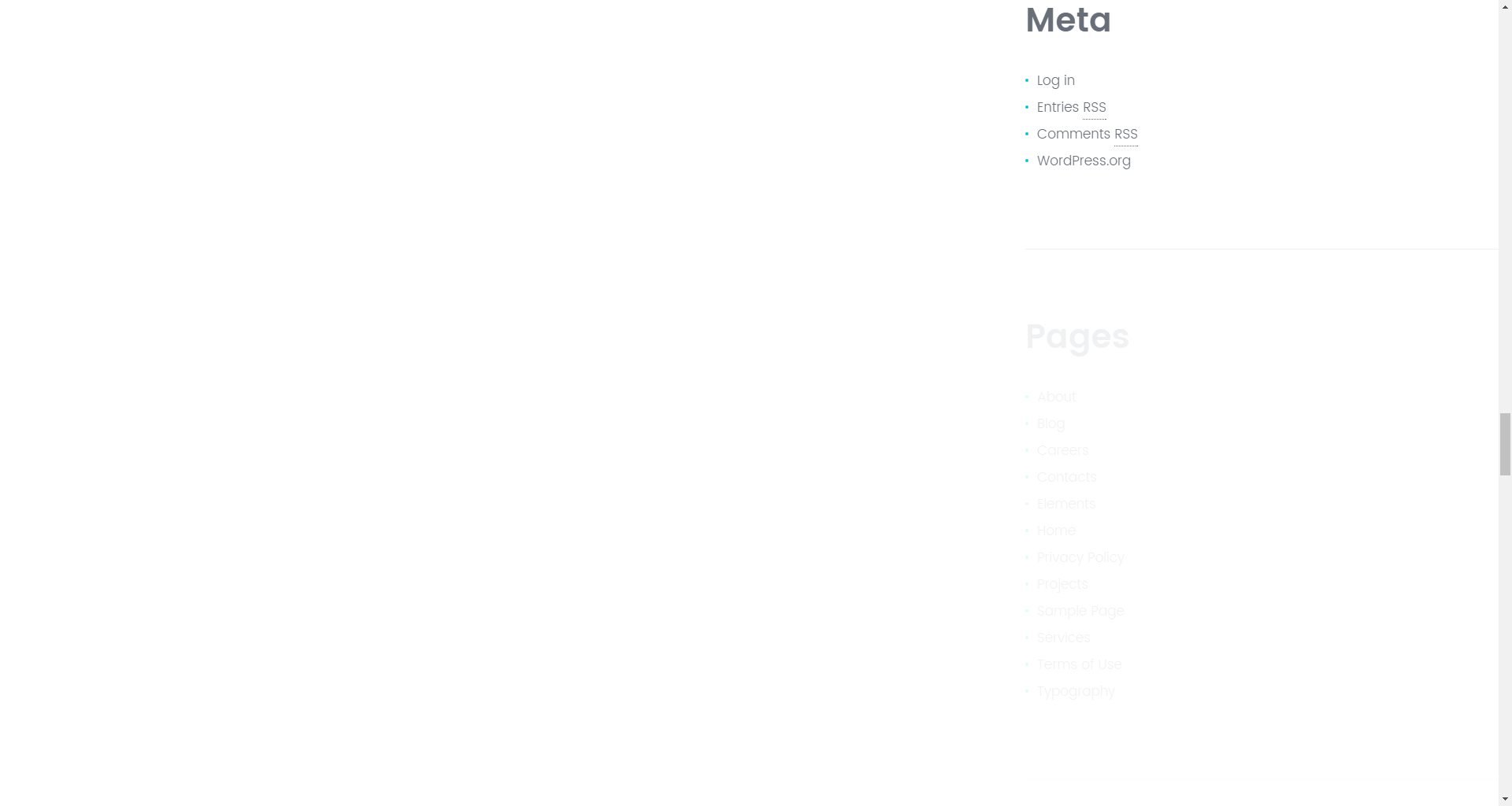 Meta widget