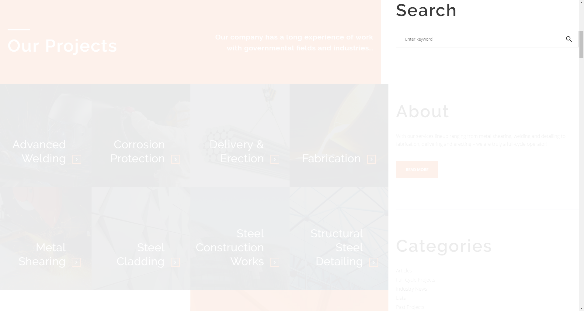 Search widget