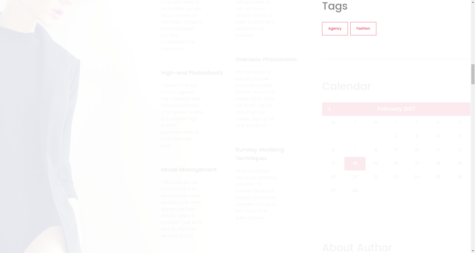 Tag Cloud widget