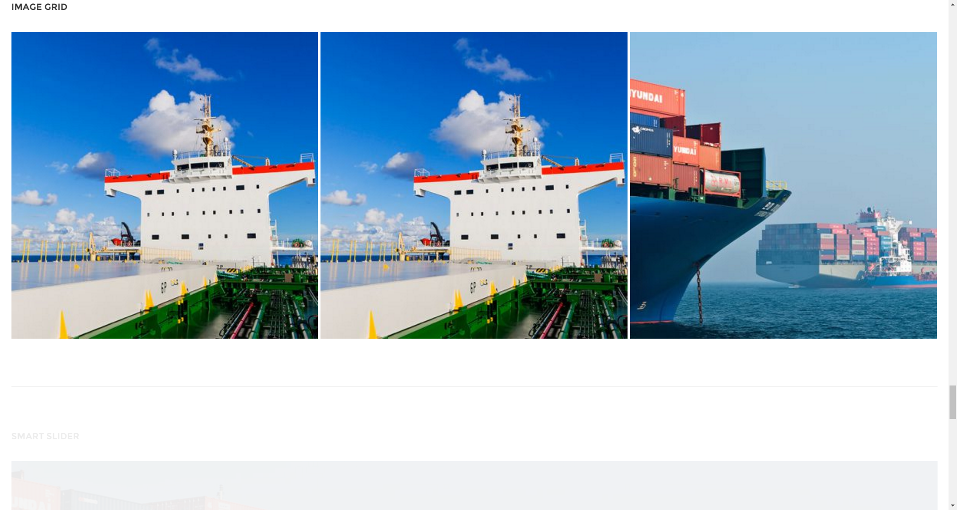 Image Grid widget