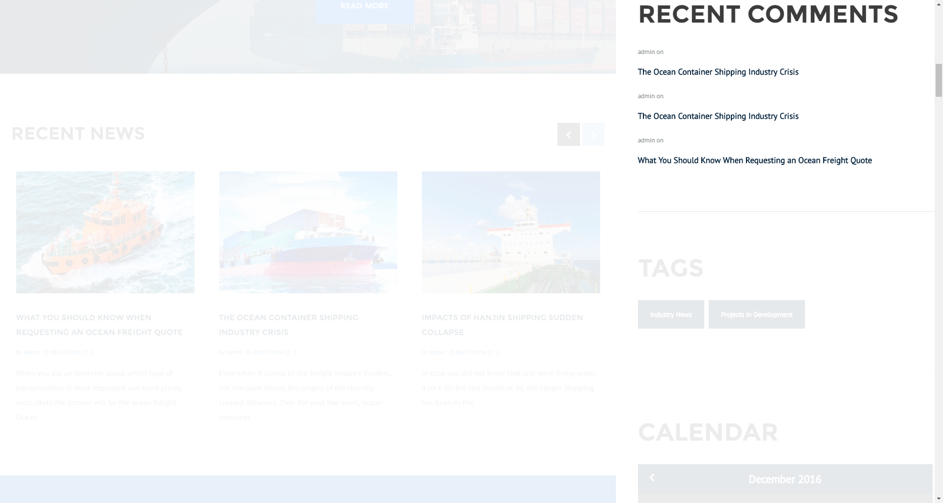 Recent Comments widget