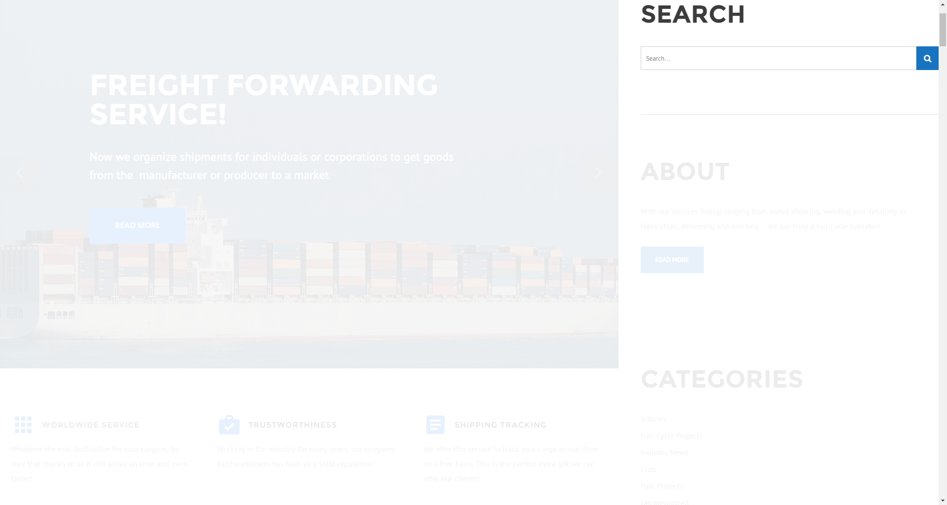 Search widget