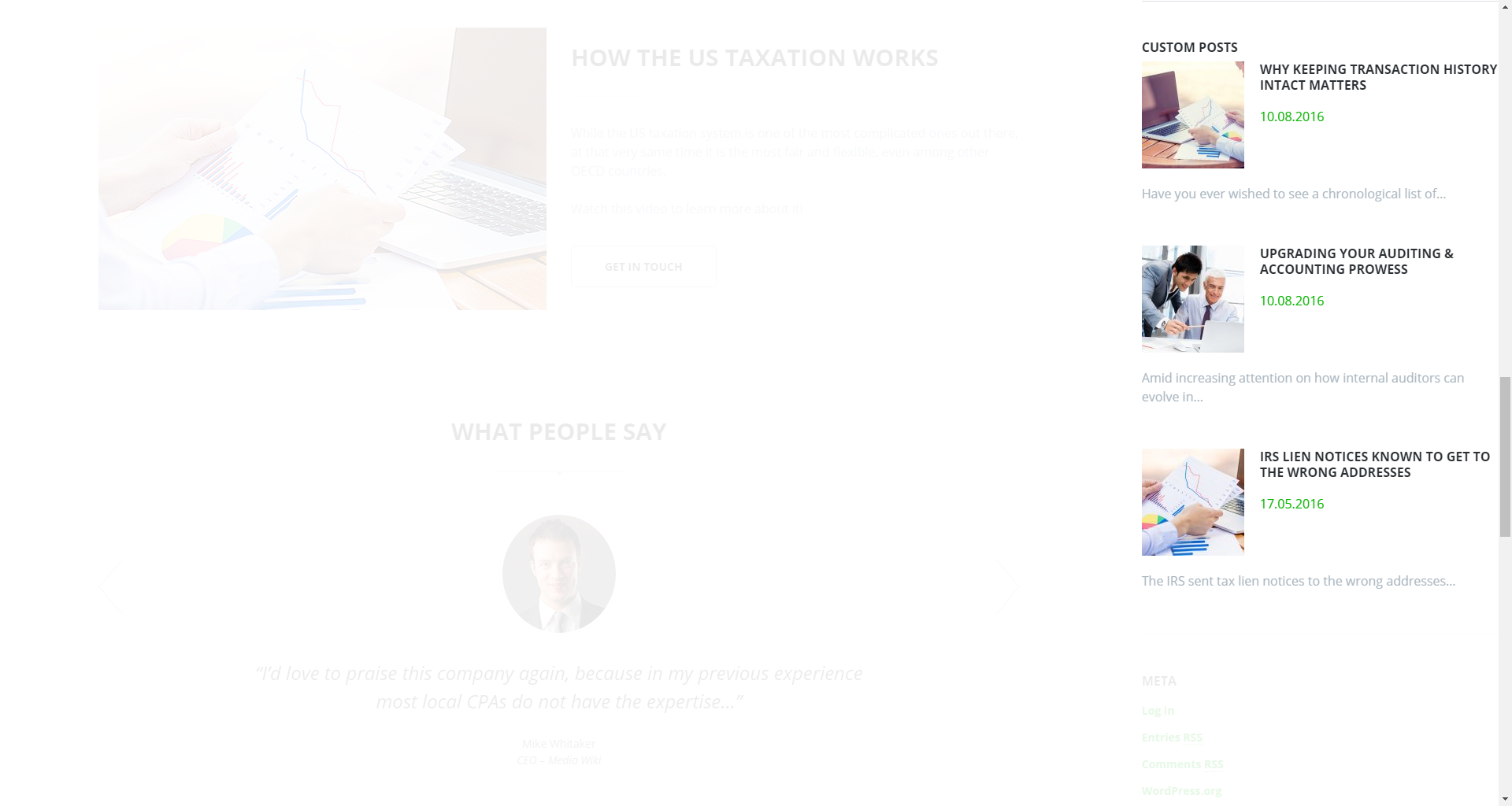 Custom Posts widget