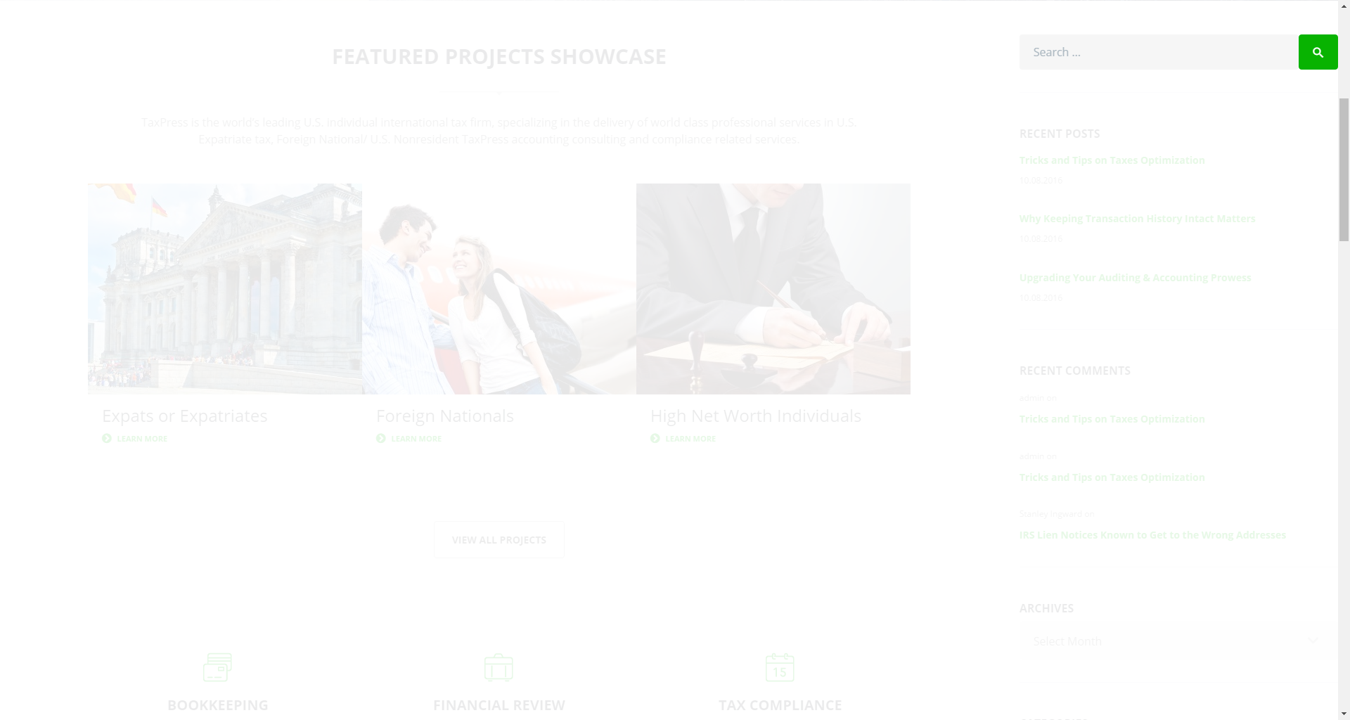 Search widget