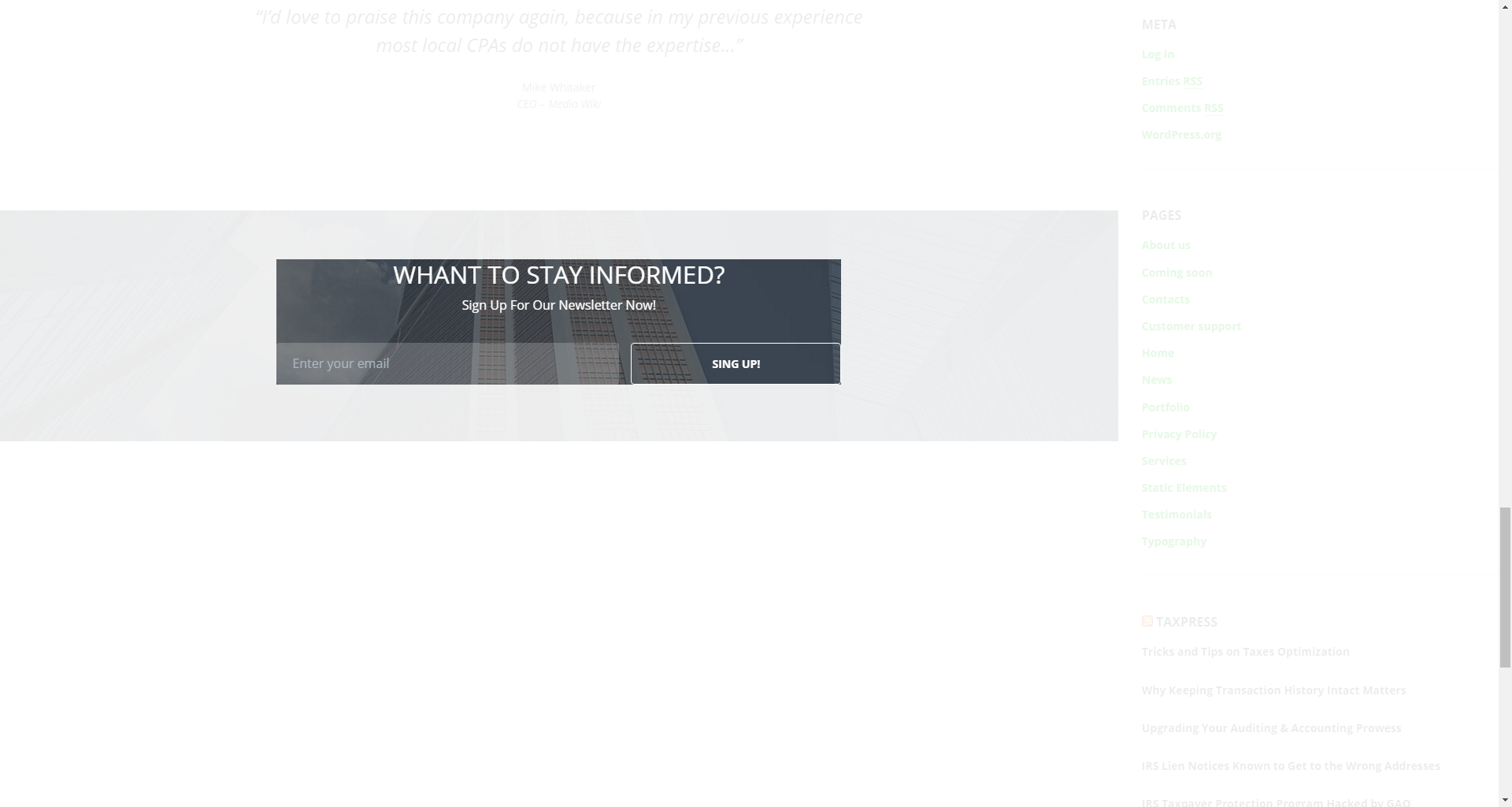 Subscribe and Follow widget